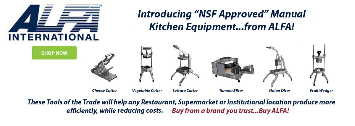 Restaurant & Supermarket Equipment | ALFA International